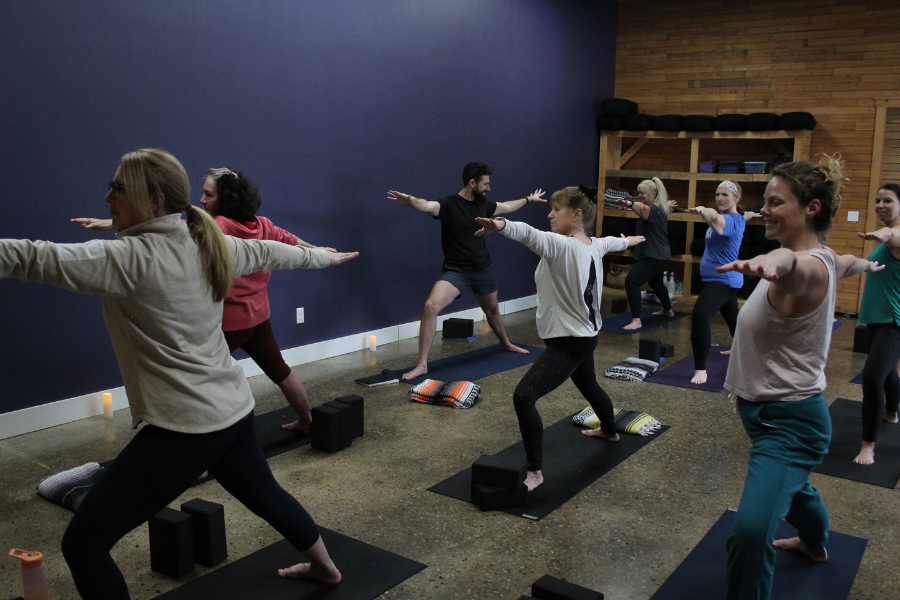 Get moving at Harmony Yoga in Three Rivers, Michigan